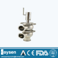 Sanitary manual mixproof valves